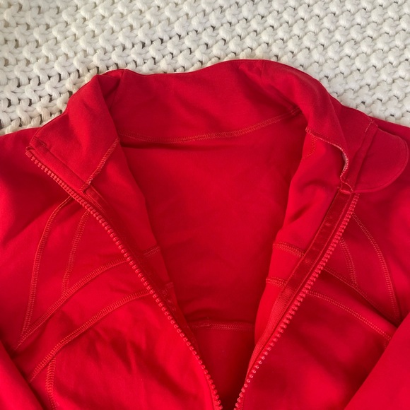 lululemon define jacket luon true red size 8 - Picture 5 of 8